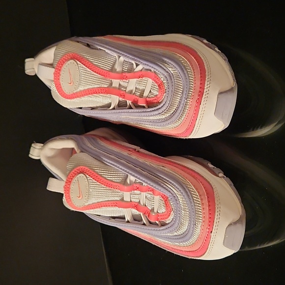 Nike Other - Nike Air Max 97 GS in Coral Chalk White Dust Pink